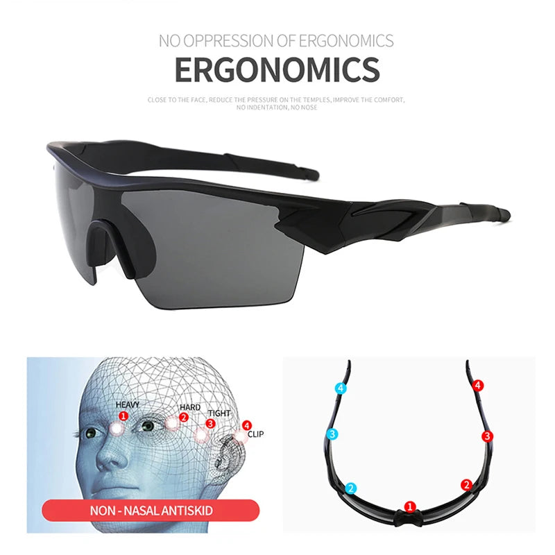 Outdoor Sports Bicicleta Eyewear, Mountain Bike Óculos, Road Ciclismo Óculos, Motocicleta Óculos, RR7425