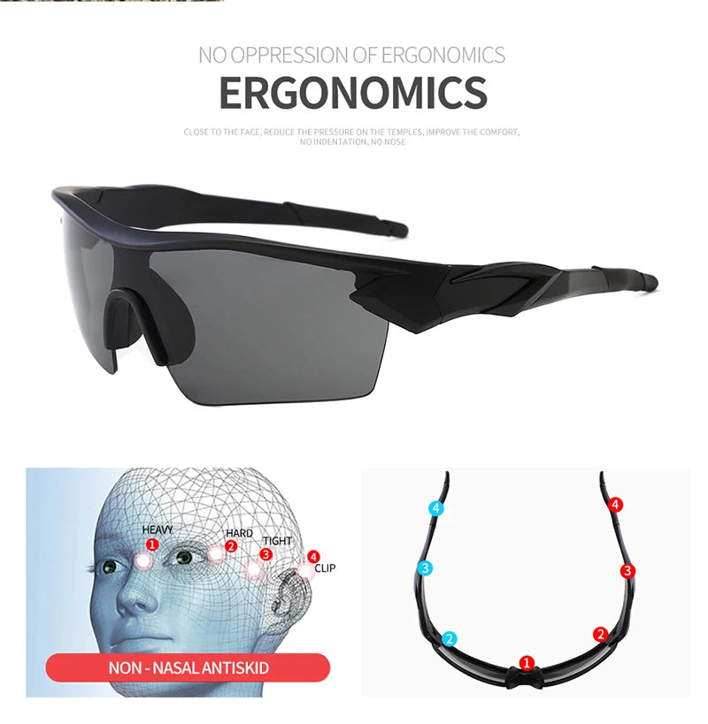 Outdoor Sports Bicicleta Eyewear, Mountain Bike Óculos, Road Ciclismo Óculos, Motocicleta Óculos, RR7425